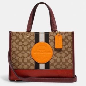 COACH Dempsey Carryall Signature Canvas with Patch